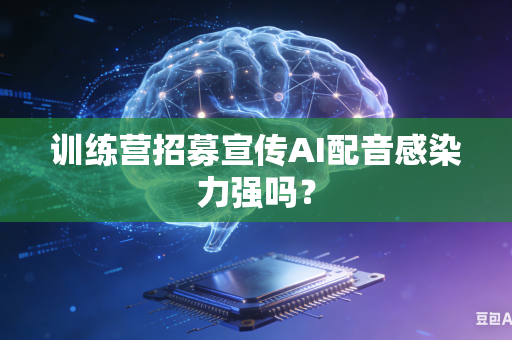 训练营招募宣传AI配音感染力强吗?-第1张图片-AI优尚网 训练营招募宣传AI配音感染力强吗?-第1张图片-AI优尚网
