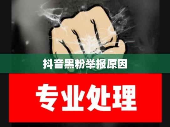 抖音黑粉举报原因