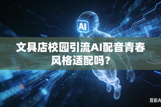 文具店校园引流AI配音青春风格适配吗？