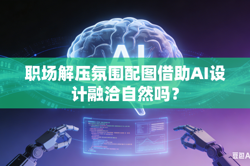 职场解压氛围配图借助AI设计融洽自然吗？
