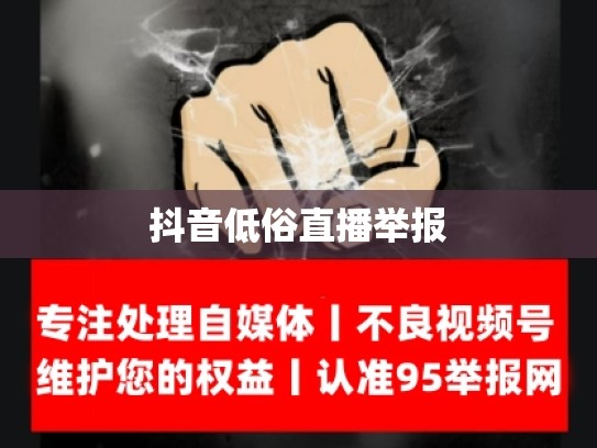 抖音低俗直播举报