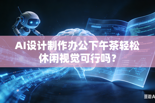 AI设计制作办公下午茶轻松休闲视觉可行吗？-第1张图片-AI优尚网