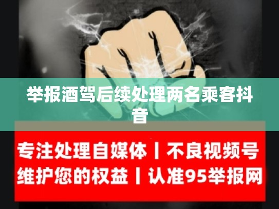 举报酒驾后续处理两名乘客抖音