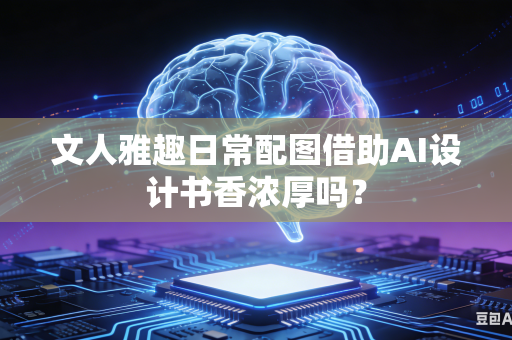 文人雅趣日常配图借助AI设计书香浓厚吗？-第1张图片-AI优尚网