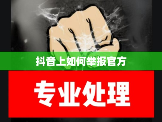 抖音上如何举报官方