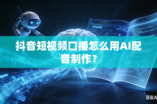 抖音短视频口播怎么用AI配音制作？-第1张图片-AI优尚网