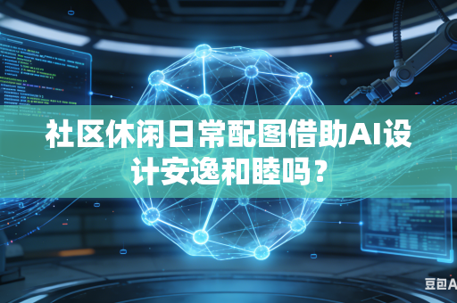 社区休闲日常配图借助AI设计安逸和睦吗？