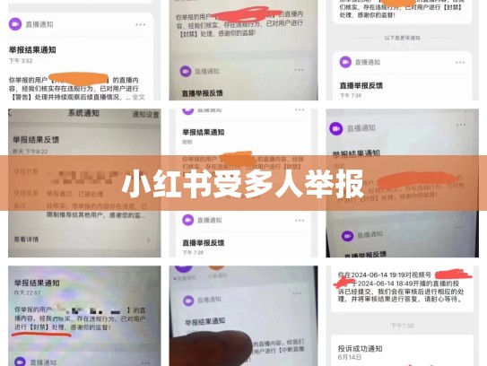 小红书受多人举报