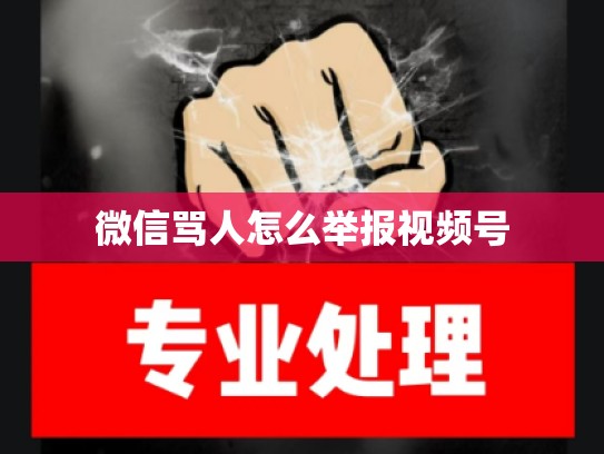 微信骂人怎么举报视频号
