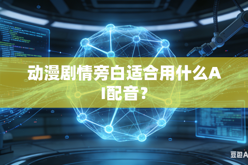 动漫剧情旁白适合用什么AI配音？