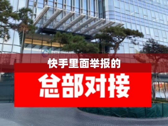 快手里面举报的