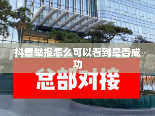 抖音举报怎么可以看到是否成功