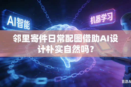 邻里寄件日常配图借助AI设计朴实自然吗？
