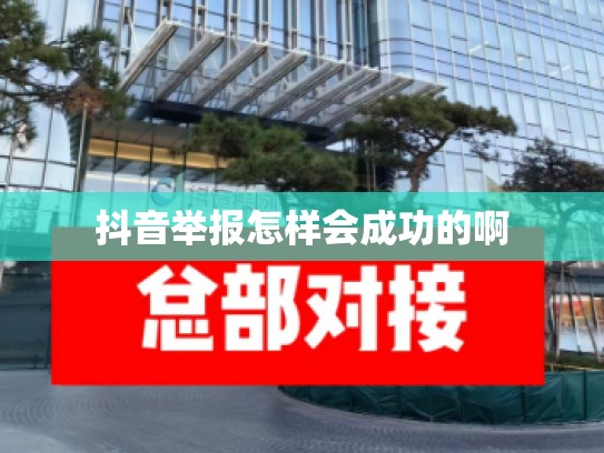 抖音举报怎样会成功的啊