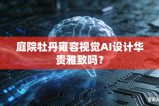 庭院牡丹雍容视觉AI设计华贵雅致吗？