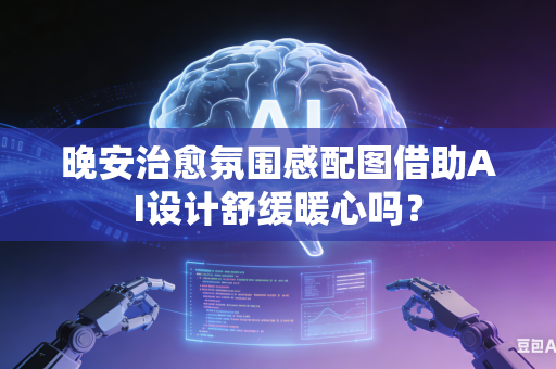 晚安治愈氛围感配图借助AI设计舒缓暖心吗？
