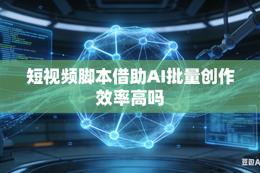 短视频脚本借助AI批量创作效率高吗
