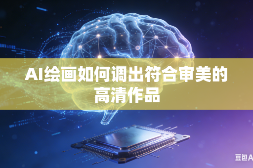 AI绘画如何调出符合审美的高清作品