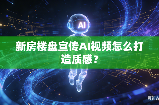 新房楼盘宣传AI视频怎么打造质感？