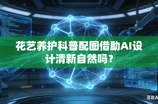 花艺养护科普配图借助AI设计清新自然吗？