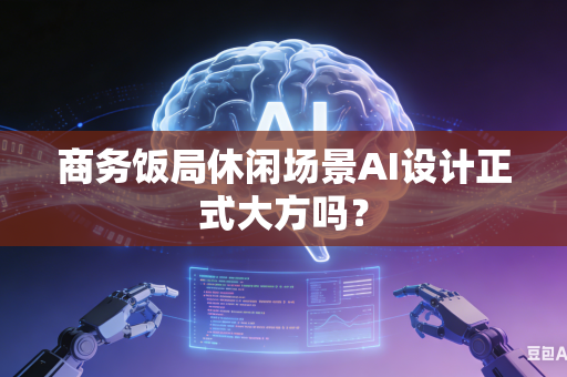 商务饭局休闲场景AI设计正式大方吗？