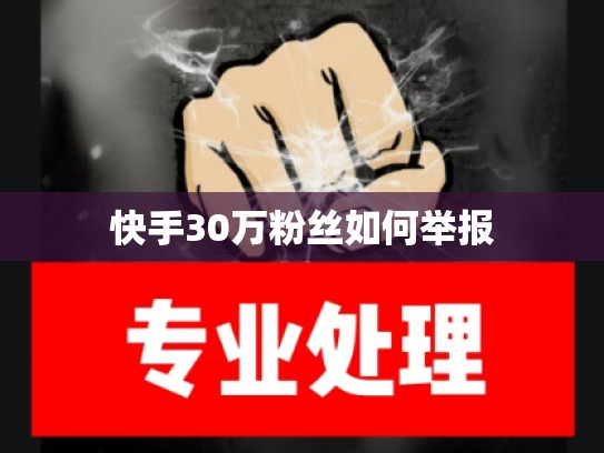 快手30万粉丝如何举报