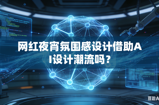 网红夜宵氛围感设计借助AI设计潮流吗？