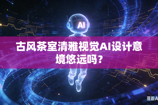 古风茶室清雅视觉AI设计意境悠远吗？