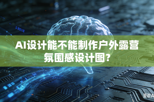 AI设计能不能制作户外露营氛围感设计图？