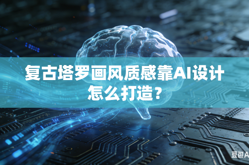 复古塔罗画风质感靠AI设计怎么打造？