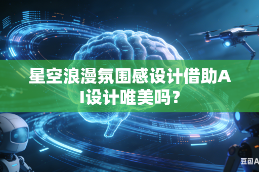 星空浪漫氛围感设计借助AI设计唯美吗？