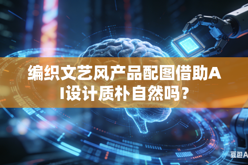 编织文艺风产品配图借助AI设计质朴自然吗？