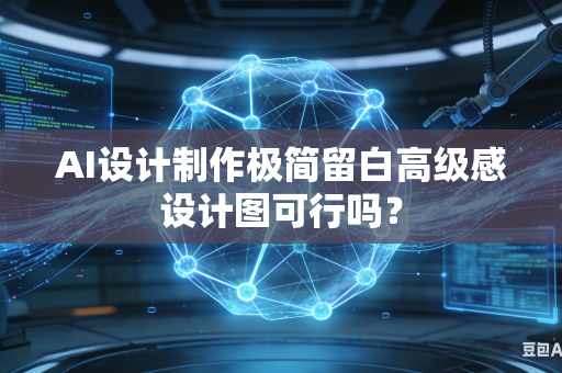 AI设计制作极简留白高级感设计图可行吗？