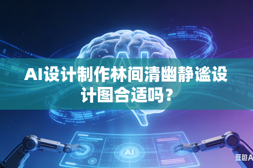 AI设计制作林间清幽静谧设计图合适吗？
