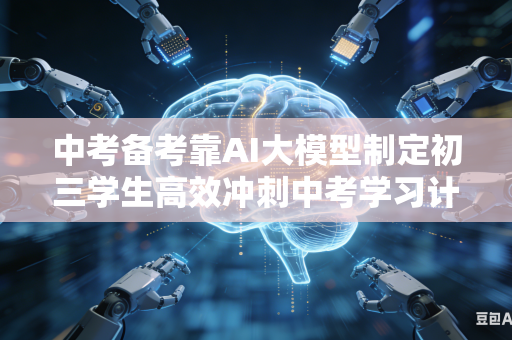 中考备考靠AI大模型制定初三学生高效冲刺中考学习计划吗