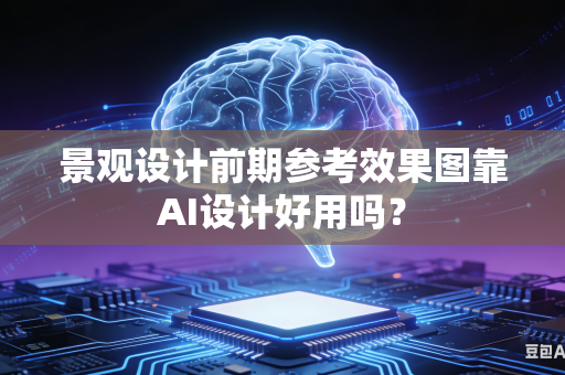 景观设计前期参考效果图靠AI设计好用吗？