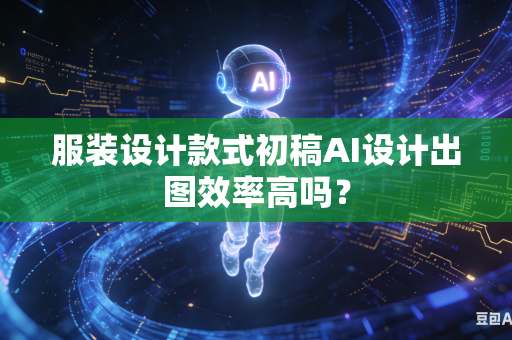 服装设计款式初稿AI设计出图效率高吗？