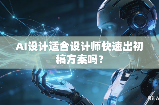 AI设计适合设计师快速出初稿方案吗？