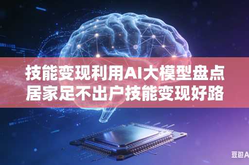 技能变现利用AI大模型盘点居家足不出户技能变现好路子吗