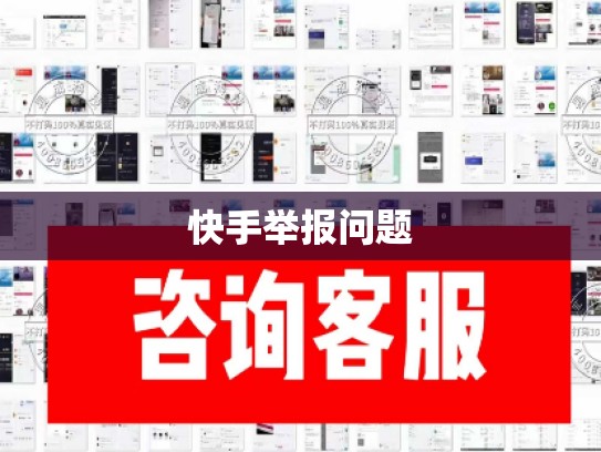 快手举报问题