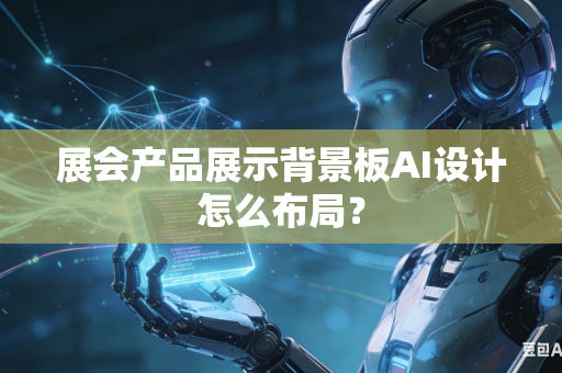 展会产品展示背景板AI设计怎么布局？