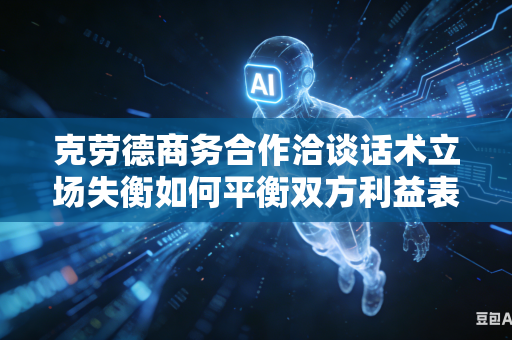 克劳德商务合作洽谈话术立场失衡如何平衡双方利益表达