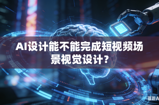 AI设计能不能完成短视频场景视觉设计？