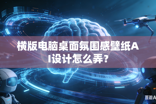横版电脑桌面氛围感壁纸AI设计怎么弄？