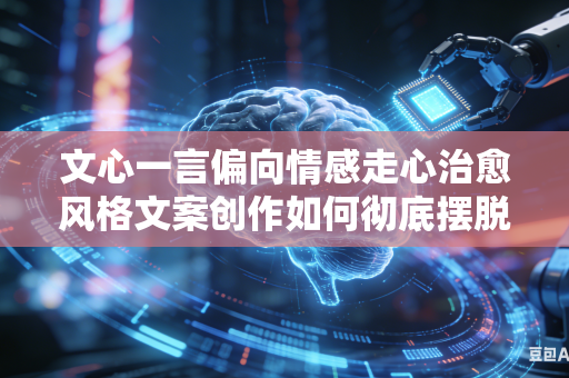 文心一言偏向情感走心治愈风格文案创作如何彻底摆脱当下网络千篇一律空洞乏味的心灵鸡汤固定写作创作套路吗