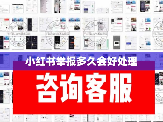 小红书举报多久会好处理