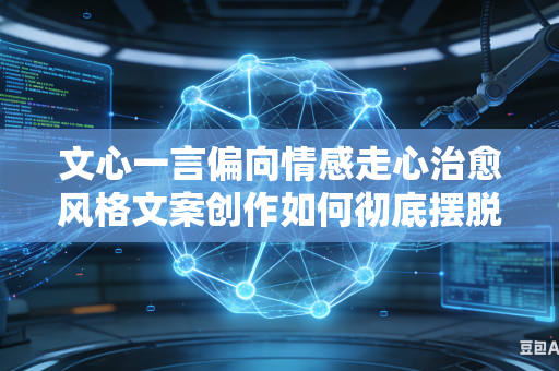 文心一言偏向情感走心治愈风格文案创作如何彻底摆脱当下网络千篇一律空洞乏味的心灵鸡汤固定写作创作套路吗
