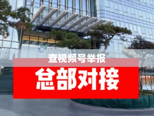 查视频号举报