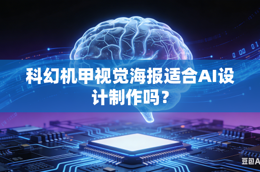 科幻机甲视觉海报适合AI设计制作吗？