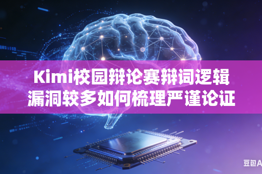 Kimi校园辩论赛辩词逻辑漏洞较多如何梳理严谨论证思路